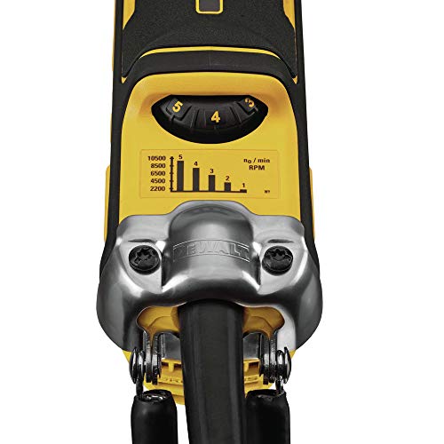DEWALT Angle Grinder Tool 5-inch, Variable Speed, Paddle Switch (DWE43214NVS) by DEWALT - Image 3
