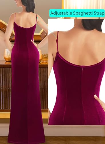 Image of VFSHOW Womens Sexy Spaghetti Strap Formal Prom Evening Gala Long Maxi Dress