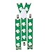 Produktbild Widmann 7995V - Hosenträger mit Kleemuster, St. Patrick´s Day, Kostüm, Accessoire, Mottoparty, Karneval