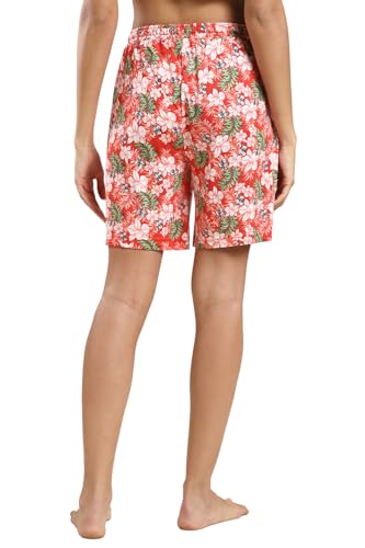 Image of Van Heusen Women Lounge Allover Print Lounge Shorts - Modal Cotton - Functional Pocket,Superior Drape