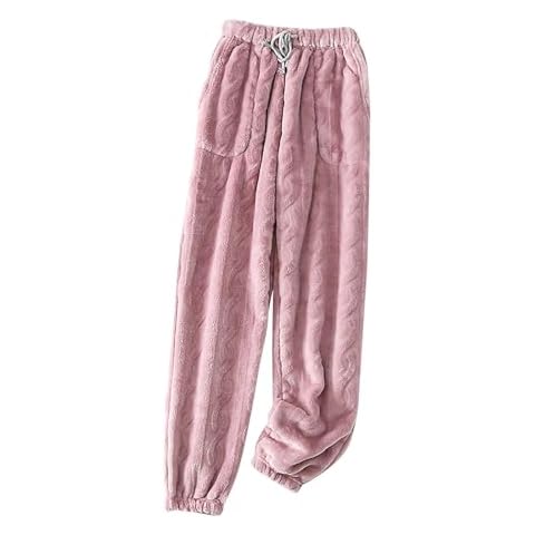 Cozy Coral Fleece Pajama Pants for Women Cover