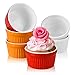 Produktbild Set mit 6 Stück Soufflé-Geschirr Porzellan-Auflaufförmchen Klassische Keramik-Auflaufform Auflaufform für Auflauf, Creme Brulee, 200 ml, 3,5 '' (Stellen Sie B auf 6 Stück ein)