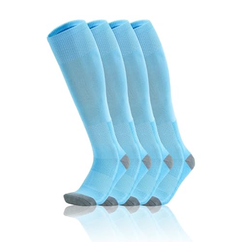 Image of Toddler Baseball Socks Youth Softball Tee Ball Kids Soccer Socks 2 Pairs