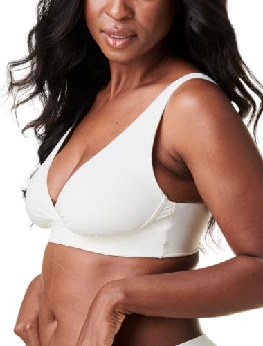 Bravado Designs Soutien-gorge d'allaitement sans fil pour femme, blanc antique, M
