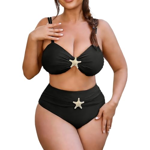 Bañador Natacion Mujer- Tankini Mujer Traje De Baño Tankini De Talla Grande Bikini De Cintura Alta con Traje De Baño De Dos Piezas para 2026