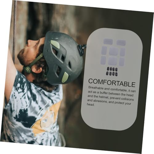 Forro para casco almohadilla protectora tapete protector de ciclismo 5