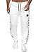 Produktbild Redbridge Herren Jogginghose Jogger Hose Sweat-Pants R-Logo Premium Weiß XL