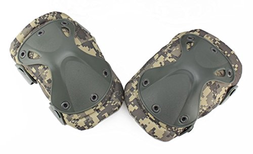 DLP Tactical X-Cap Quick Release Ergonomic Knee Pads (ACU)