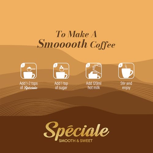 Image of Continental Speciale | Caramel Flavoured Coffee | 50 gm Jar | Makes 25 Cups | Instant flavored coffee powder for both Hot & Cold Coffee | Medium Roast