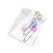 Halulu 2"x2" Clear Resealable Zipper Bags,2 Mil,Pack of 500