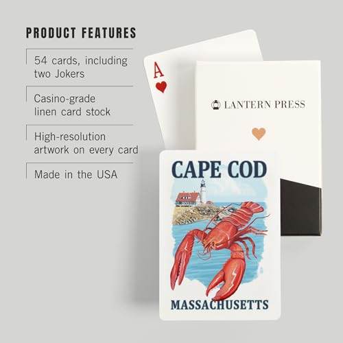 Baraja Poker Cape Cod 52 cartas Adultos miniatura 3