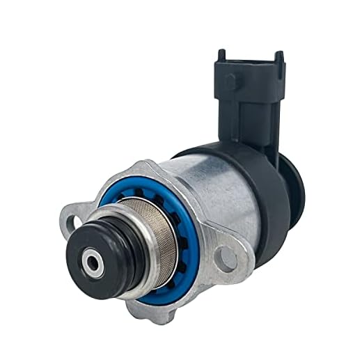 Fuel Pump Control Valve CP4.2 Improved Stock Inlet Metering Valve E05 10505 Fuel System Saver Compatible with GMC Sierra 6.6 LML Duramax Diesel/2011-2016 Chevy Silverado