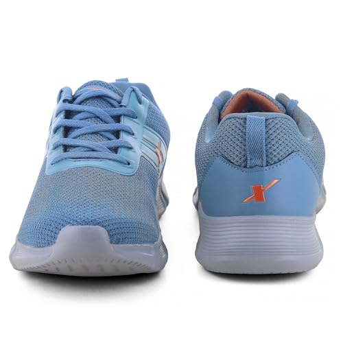 Image of SPARX SM-9046 Men's Sports Shoes | High-Grip Sole, Soft Cushioning & Stylish Lace-Up Design