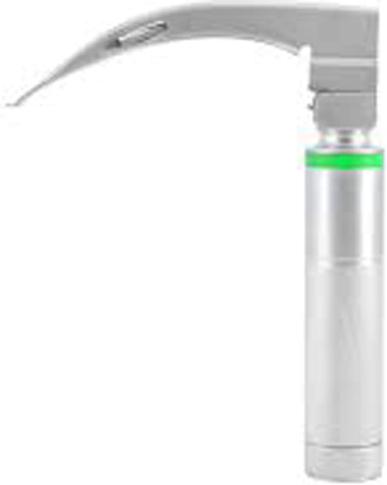 Natiqind Veterinary Laryngoscope Set Including 6 Macintosh laryngoscope Blade Size (0 to 5) with Handles for Intubation laryngoscope Blades for Animals