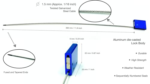 Joints de câble inviolables pour sécuriser vos conteneurs et remorques