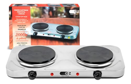 Fogão Elétrico 2 Bocas Cooktop