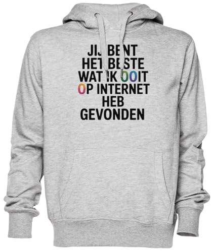 Sweat à capuche gris en jersey doux pour homme et femme coupe confort