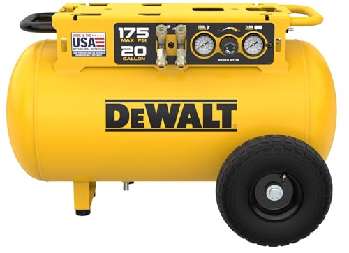 DEWALT 20 Gallon Portable Air Tank Compatible with TOUGHSYSTEM 2.0