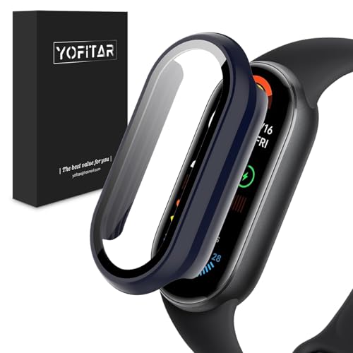 [YOFITAR] for xiaomi smart band 9�P�[�X �V���I�~ �X�}�[�g�o���h9�ی�J�o�[ �K���X�t�B���� ��̌^ PC�f�� �S�ʕی� �����^ �����ȒP �ϏՌ� �����ߗ� �w��h�~ ���h�~ �V���I�~ �X�}�[�g�o���h9�A�N�Z�T���[ xia