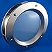 Ojo de buey para puerta de acero inoxidable INOX, 350 mm de...