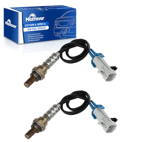 Maxfavor 234-4668×2 2Pcs Upstream O2 Oxygen Sensor for 2003-2015 Chevy