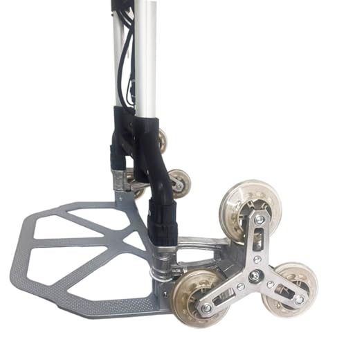 Carrinho de Carga Sobe Escada Dobrável Multifuncional Até 70kg