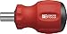 Produktbild PB Swiss Tools Schraubendreher Bithalter PB 8452 | 100% Swiss Made | Stubby Schraubendreher magnetisch, ideal bei engen Platzverhältnissen, Klingenlänge 10 mm (Stubby Schraubendreher)