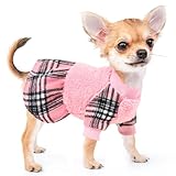 Vestidos de suéter para perros pequeños, ropa de invierno para perros, ropa para mascotas, Chihuahua Yorkie boda,...
