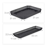 Zoom IMG-2 relaxdays set da 2 varie Zoom IMG-2 relaxdays set da 2 varie