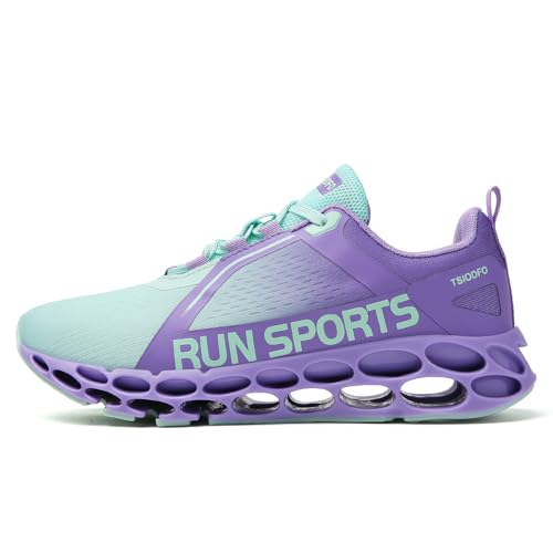 Image of Women's Running Shoes Non Slip Athletic Tennis Walking Blade Type Sneakers