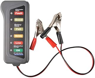 12V Automotive Car Battery Alternator Tester Test Battery Condition Alternator Charging LED Indicator