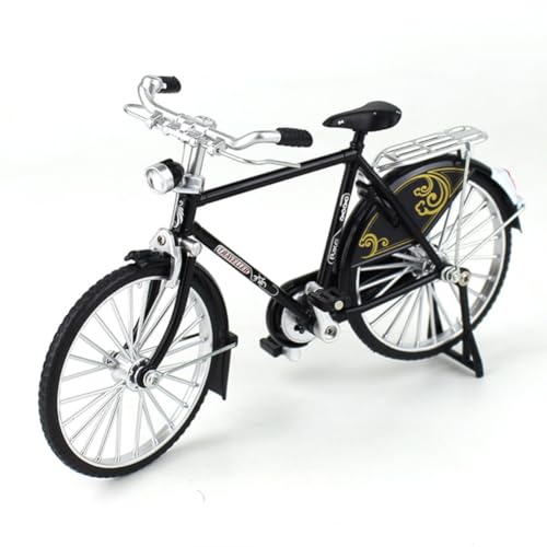 Bicicleta en miniatura de aleación YARNOW estilo retro para decoración de escritorio 5