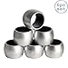 Produktbild Argon Tableware Serviettenringe aus Silber - 6er Packung