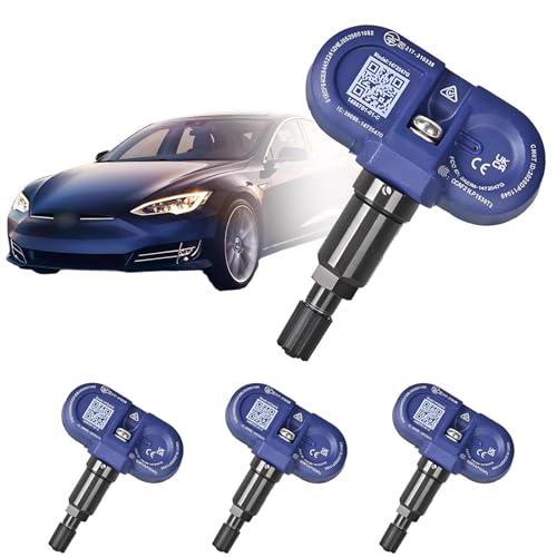 Sensores TPMS Bluetooth Tesla 1490701-01-B de presión de neumáticos de 4 piezas