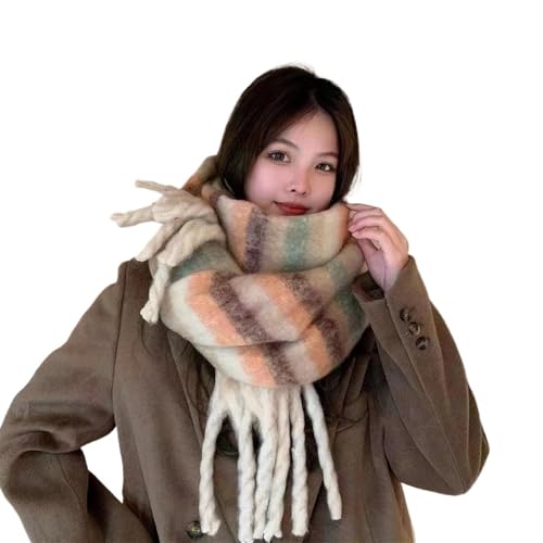 Écharpe d'hiver chaude à offrir en cadeau élégant pour homme et femme