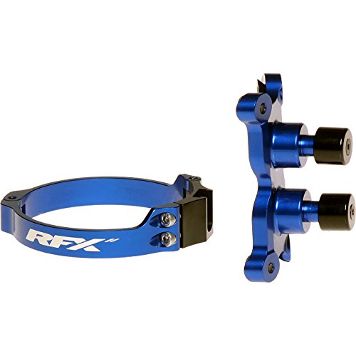 Contrôle de lancement double bouton RFX Fxla 10301 bleu 56.4 mm accessoire de départ pour Honda CR CRF