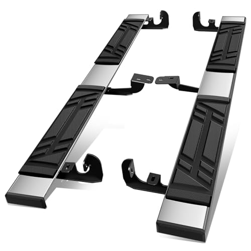 Estribos laterales acero inoxidable compatibles Chevy Traverse 2007-2017 miniatura 1