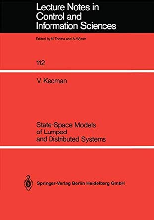 State-Space Models of Lumped and Distributed Systems: 112 book cover