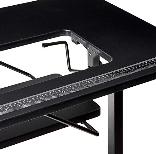 image for SewingRite SewStation 101 Portable Folding Sewing Table with Steel Leg