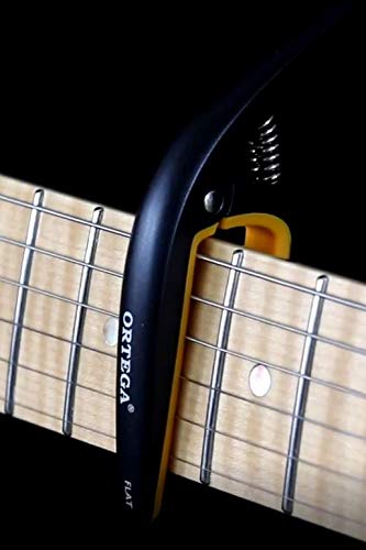 Ortega guitares Twcapo-sbk Twin Capodastre Capo – Réversible 2 voies compatible avec courbe et plat arrondi classique, Noir - Les Beatles, Paul McCartney, John Lennon, RIngo Starr, George Harrison Ortega guitares Twcapo-sbk Twin Capodastre Capo – Réversible 2 voies compatible avec courbe et plat arrondi classique, Noir – Image 5