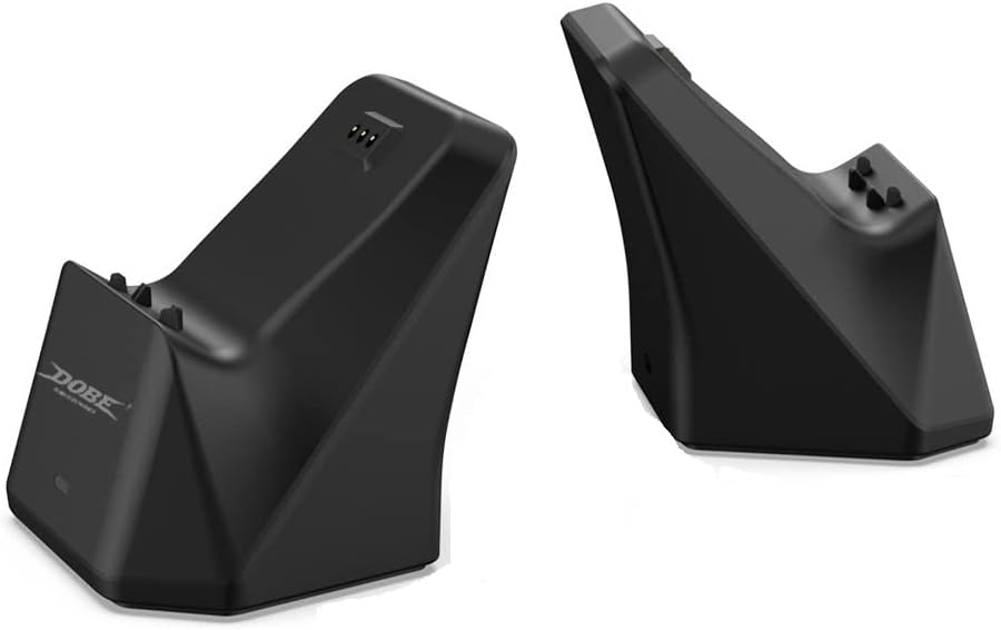 Single Controller Gamepad Charging Station with 1 PC 4800mAh Rechargeable Battery Pack, Gamepad Charger Dock Stand for Xbox One S/X and Series S/X