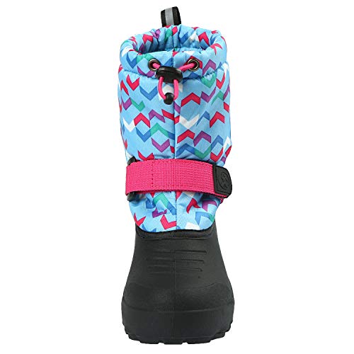 Image of Northside Frosty Insulated Winter Snow Boots for Girls and Boys with Rugged, Water Resistant Nylon Upper, Quick-Drying Lining, Removable EVA Insole, and Durable TPR Outsole