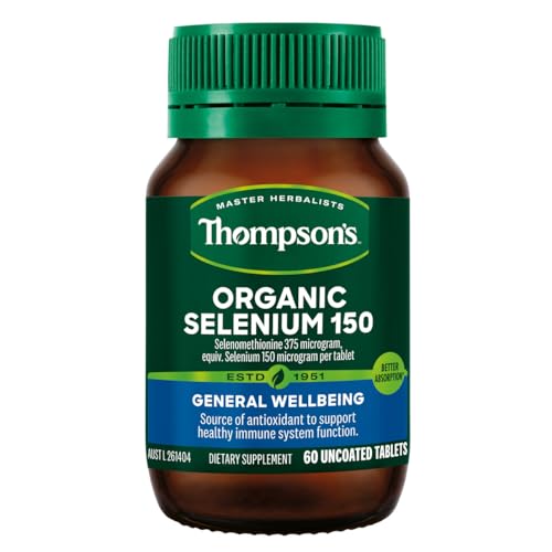 Organic Selenium 150mcg 60 Tablets