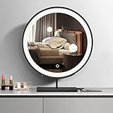 ☀➠40 cm, 45 cm, dorado, negro, adecuado para tocador, dormitorio, vestidor, hotel, dormitorio.