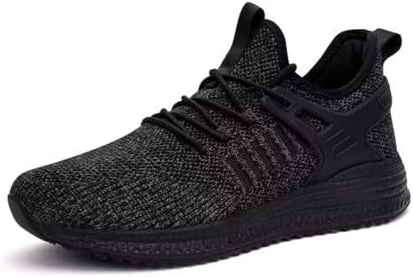 SDolphin Men&#39;s Running Shoes Sneakers - Tennis Workout Walking Gym Athletic Rubber Sole Breathable Comfortable Non Slip Fashion Shoes