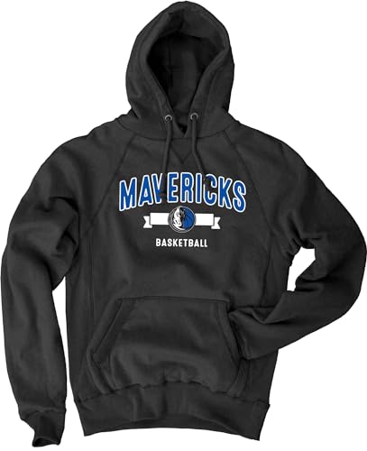 Dallas Mavericks NBA Officially Licensed Hooded Sweatshirt Sanded Fleece Alternate Color, XX-Large