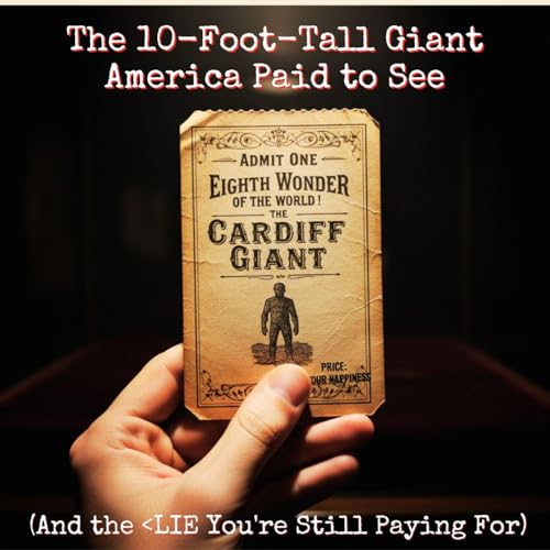 『The 10-Foot-Tall Giant America Paid to See (And the Lie You're Still Paying For)』のカバーアート