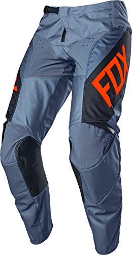 Pantalon motocross FOX 180 REVN bleu fonce 28 pour dompter les pistes de terre