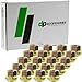 DPAccessories LOR2B8CZOGD05020 Open End Ball Seat Lug Nuts for 1980-1989 Porsche Factory OE Wheels - Set of 20 Wheel Lug Nut