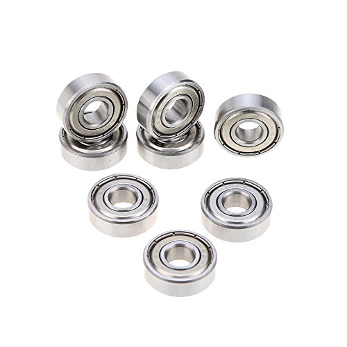 608ZZ ABEC-9 Dustproof Skateboard Bearings Professional Skateboard Parts Skateboard Bearings 8Pcs/Set
